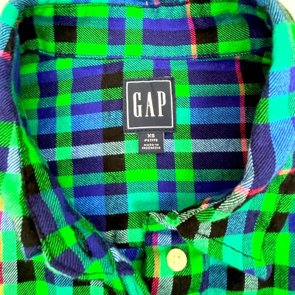 GAP Flannel Women’s Shirt - Picture 4 of 6
